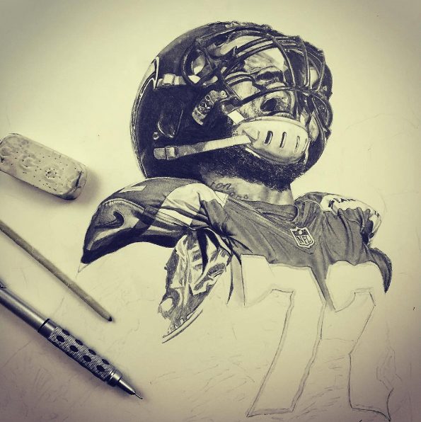 Michael Bennett (Original - signed by Bennett) - Image 5