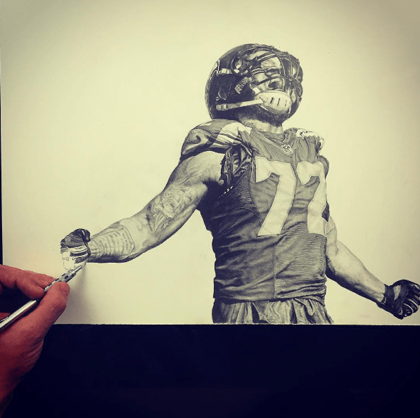 Michael Bennett (Original - signed by Bennett) - Image 3